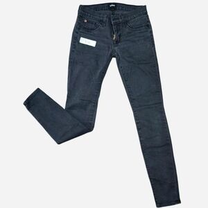 Women's black skinny jeans by Hudson size 26" waist (xs1)